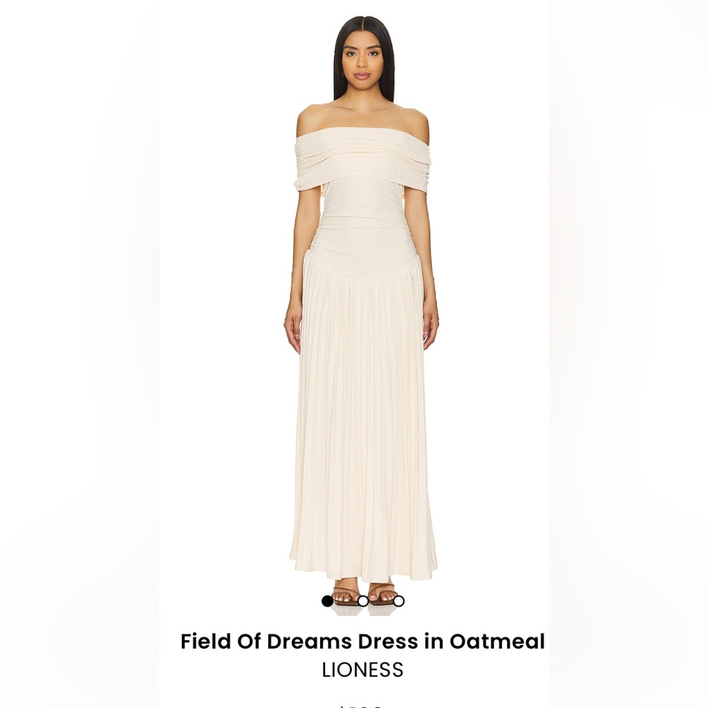 Lioness Field of Dreams Cream Dress